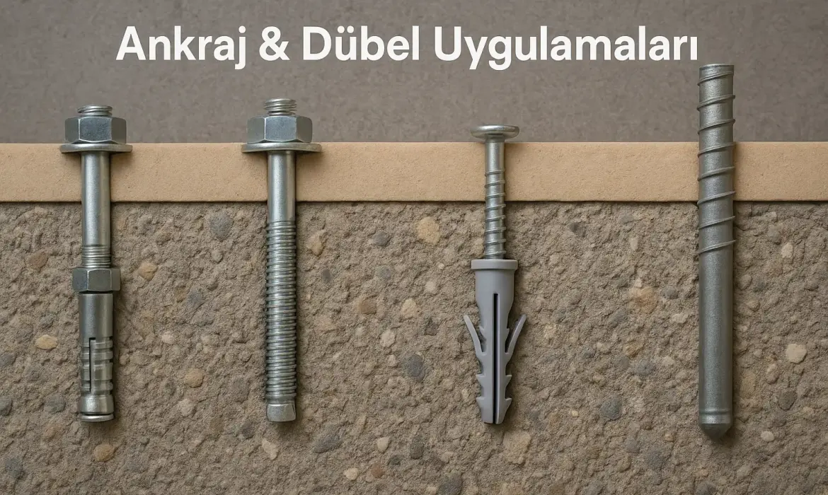 Ankraj & Dübel Uygulamaları